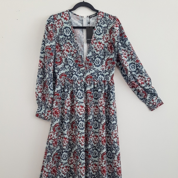 Sheilay Dresses & Skirts - NWT Sheilay Maxi Summer Boho Floral Dress NWT.   Size S